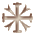 Cross and crown of thorns, the symbols of our Lord’s suffering for our sakes